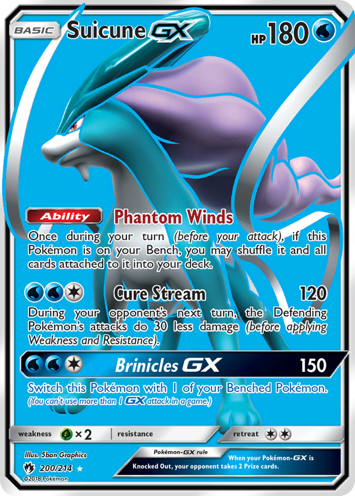 Suicune GX (200/214) [Sun & Moon: Lost Thunder] - Card Brawlers | Quebec | Canada | Yu-Gi-Oh!