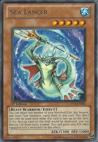 Sea Lancer [GENF-EN081] Rare - Card Brawlers | Quebec | Canada | Yu-Gi-Oh!