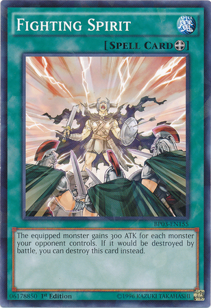 Fighting Spirit [BP03-EN155] Shatterfoil Rare - Card Brawlers | Quebec | Canada | Yu-Gi-Oh!