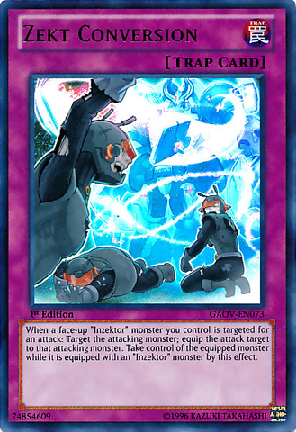 Zekt Conversion [GAOV-EN073] Ultra Rare - Card Brawlers | Quebec | Canada | Yu-Gi-Oh!