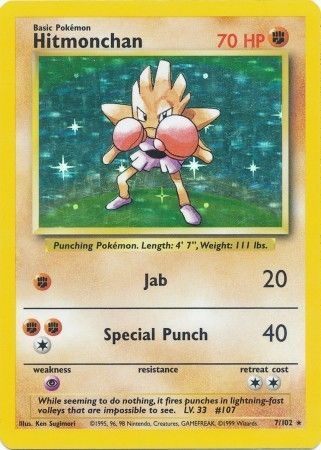 Hitmonchan (7/102) [Base Set Unlimited] - Card Brawlers | Quebec | Canada | Yu-Gi-Oh!