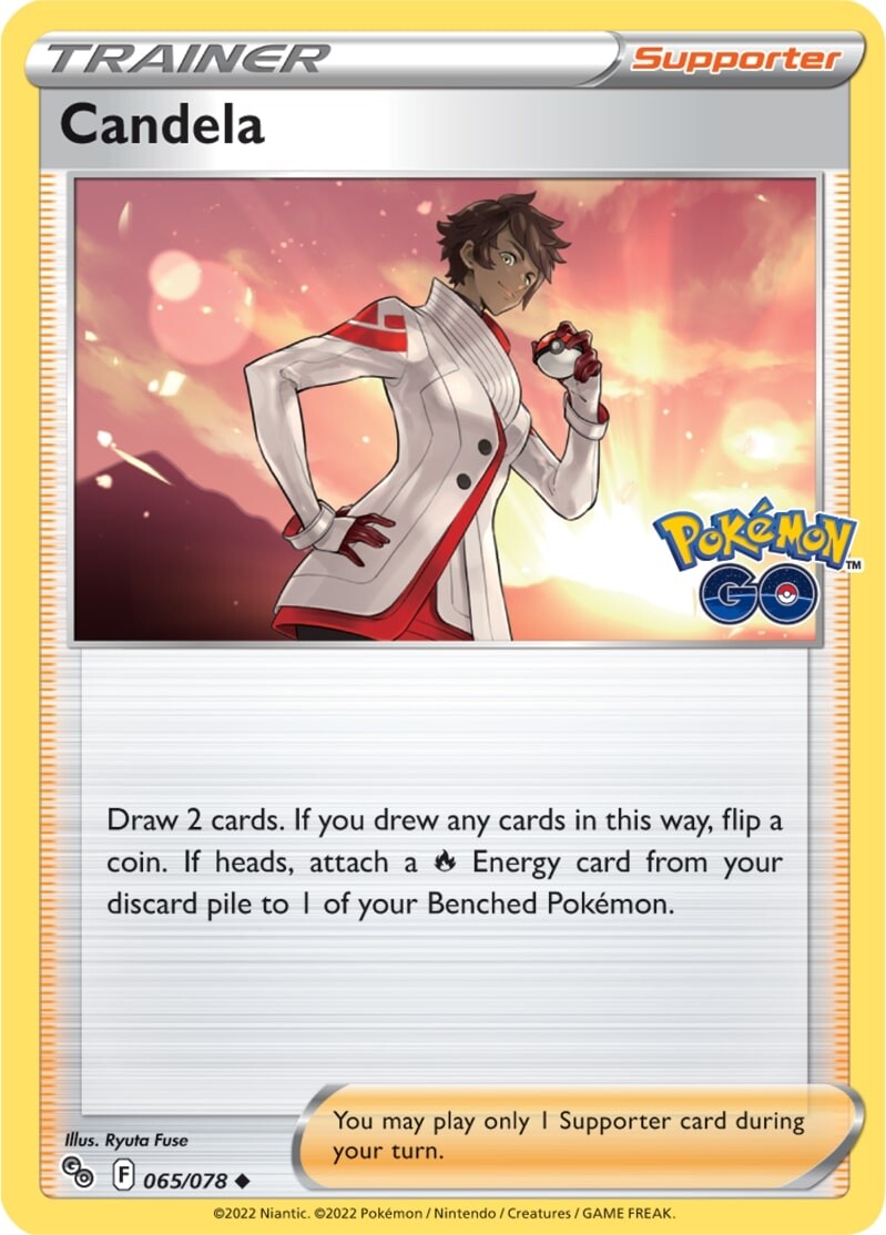 Candela (065/078) [Pokémon GO] - Card Brawlers | Quebec | Canada | Yu-Gi-Oh!