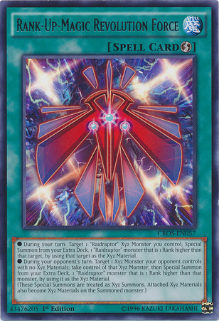 Rank-Up-Magic Revolution Force [CROS-EN057] Rare - Card Brawlers | Quebec | Canada | Yu-Gi-Oh!
