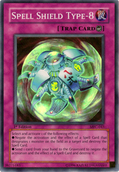 Spell Shield Type-8 [MFC-043] Super Rare - Card Brawlers | Quebec | Canada | Yu-Gi-Oh!