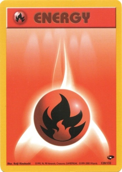 Fire Energy (128/132) [Gym Challenge Unlimited] - Card Brawlers | Quebec | Canada | Yu-Gi-Oh!