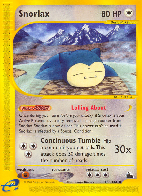 Snorlax (100/144) [Skyridge] - Card Brawlers | Quebec | Canada | Yu-Gi-Oh!