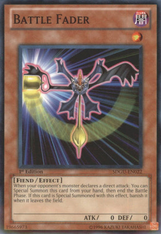 Battle Fader [SDGU-EN022] Common - Yu-Gi-Oh! - Card Brawlers | Quebec | Canada |