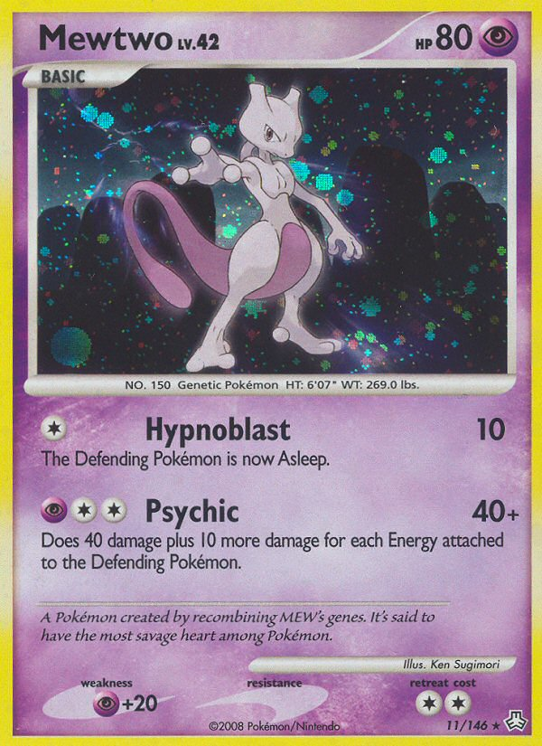 Mewtwo (11/146) [Diamond & Pearl: Legends Awakened] - Card Brawlers | Quebec | Canada | Yu-Gi-Oh!