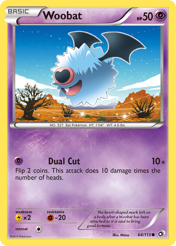 Woobat (64/113) [Black & White: Legendary Treasures] - Card Brawlers | Quebec | Canada | Yu-Gi-Oh!