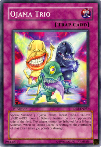 Ojama Trio [DP2-EN027] Common - Yu-Gi-Oh! - Card Brawlers | Quebec | Canada |