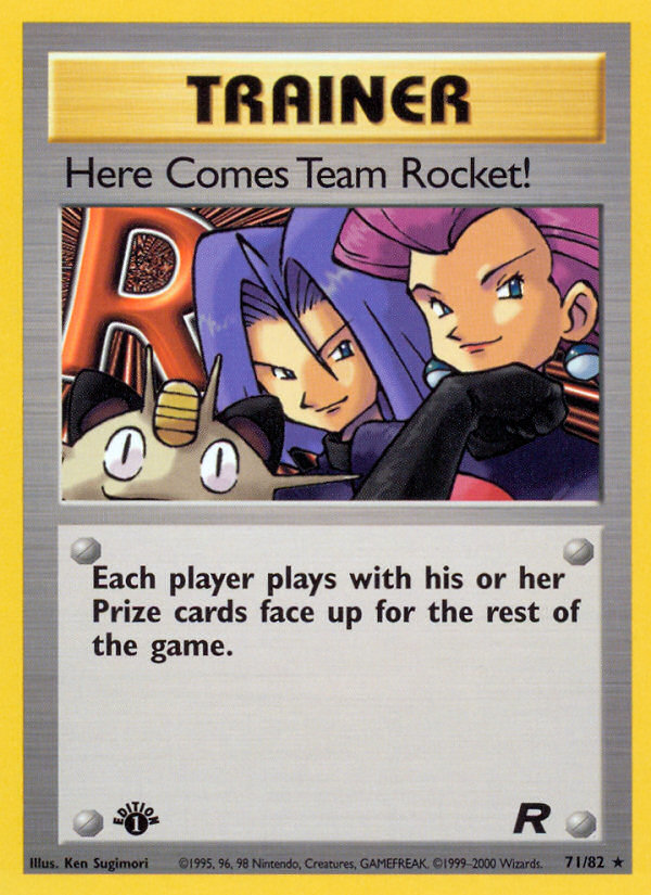 Here Comes Team Rocket! (71/82) [Team Rocket 1st Edition] - Card Brawlers | Quebec | Canada | Yu-Gi-Oh!