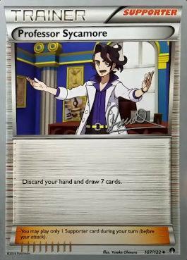 Professor Sycamore (107/122) (Infinite Force - Diego Cassiraga) [World Championships 2017] - Card Brawlers | Quebec | Canada | Yu-Gi-Oh!