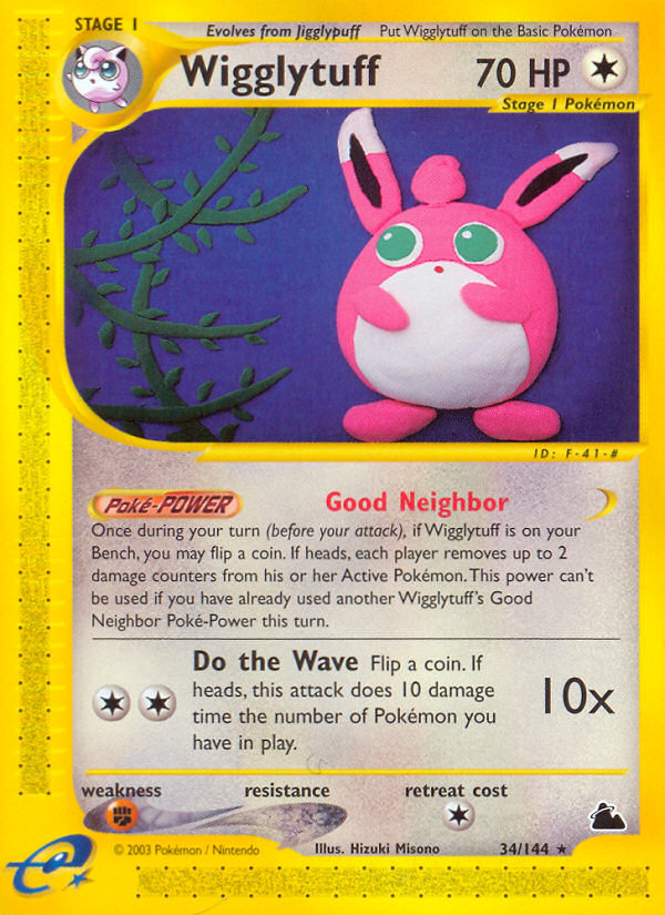 Wigglytuff (34/144) [Skyridge] - Card Brawlers | Quebec | Canada | Yu-Gi-Oh!