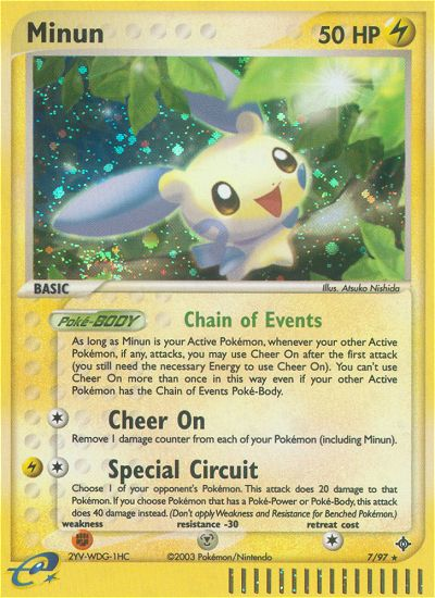 Minun (7/97) [EX: Dragon] - Card Brawlers | Quebec | Canada | Yu-Gi-Oh!