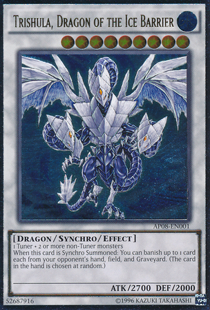 Trishula, Dragon of the Ice Barrier [AP08-EN001] Ultimate Rare - Yu-Gi-Oh! - Card Brawlers | Quebec | Canada |