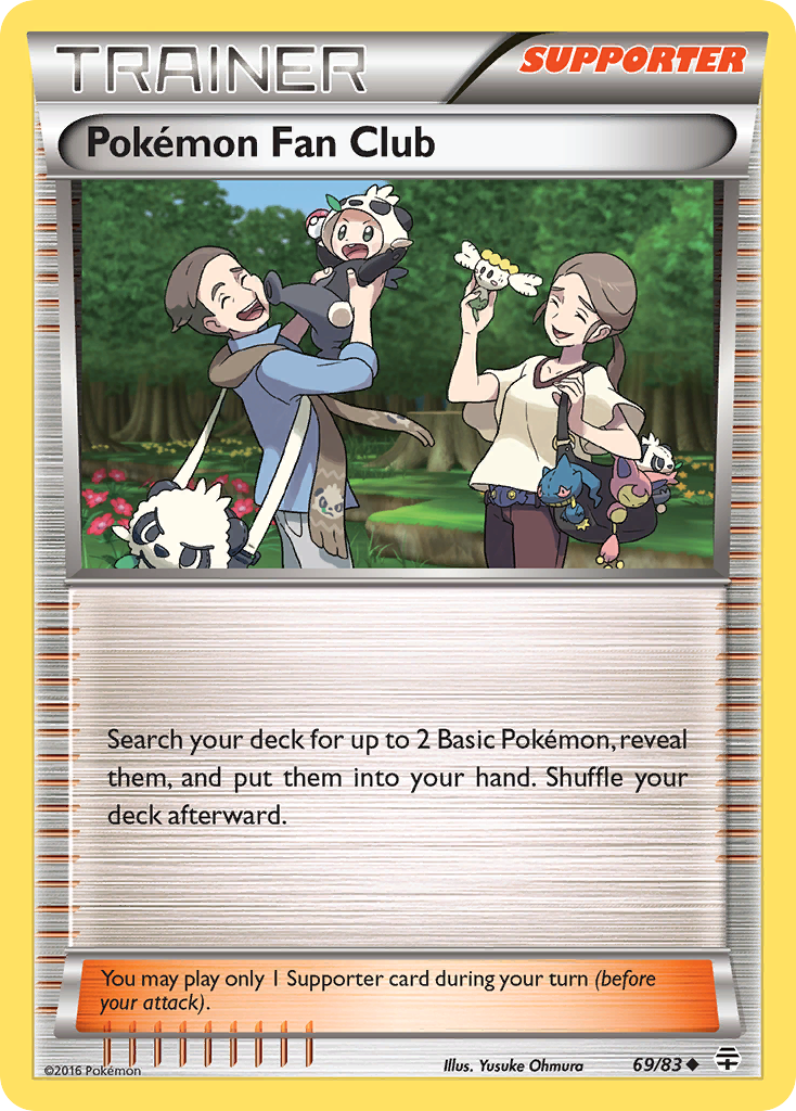 Pokemon Fan Club (69/83) [XY: Generations] - Card Brawlers | Quebec | Canada | Yu-Gi-Oh!