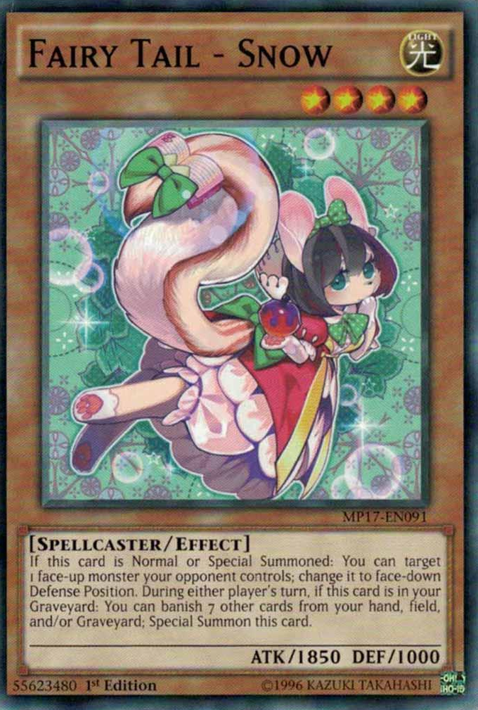 Fairy Tail - Snow [MP17-EN091] Common - Yu-Gi-Oh! - Card Brawlers | Quebec | Canada |