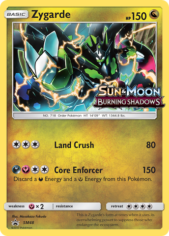 Zygarde (SM48) (Prerelease Promo) [Sun & Moon: Black Star Promos] - Card Brawlers | Quebec | Canada | Yu-Gi-Oh!