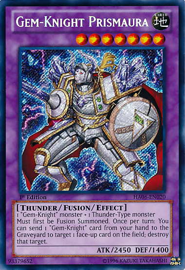 Gem-Knight Prismaura [HA06-EN020] Secret Rare - Card Brawlers | Quebec | Canada | Yu-Gi-Oh!