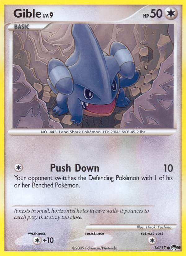 Gible (14/17) [POP Series 9] - Card Brawlers | Quebec | Canada | Yu-Gi-Oh!