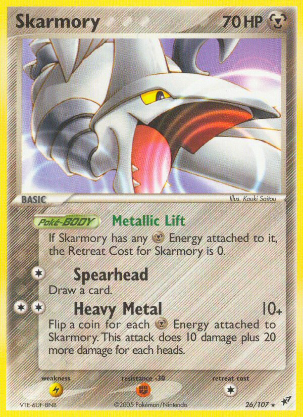 Skarmory (26/107) [EX: Deoxys] - Card Brawlers | Quebec | Canada | Yu-Gi-Oh!