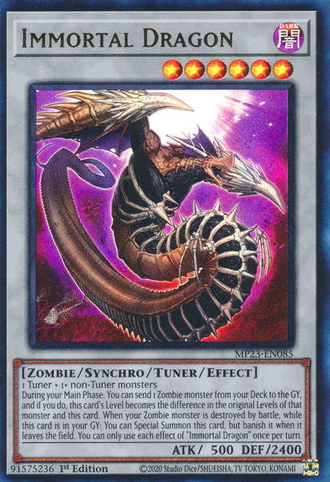 Immortal Dragon [MP23-EN085] Ultra Rare - Card Brawlers | Quebec | Canada | Yu-Gi-Oh!