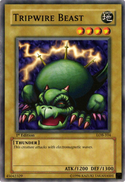 Tripwire Beast [LOB-104] Common - Card Brawlers | Quebec | Canada | Yu-Gi-Oh!