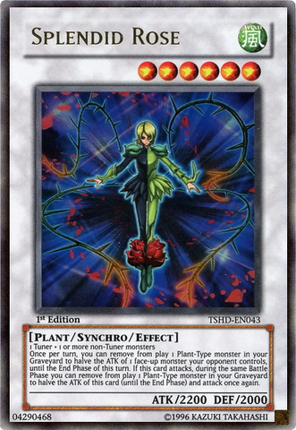 Splendid Rose [TSHD-EN043] Ultra Rare - Card Brawlers | Quebec | Canada | Yu-Gi-Oh!