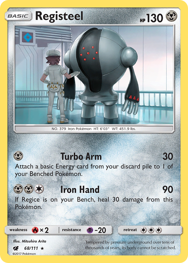 Registeel (68/111) [Sun & Moon: Crimson Invasion] - Card Brawlers | Quebec | Canada | Yu-Gi-Oh!