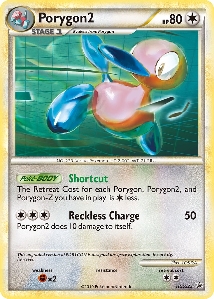 Porygon2 (HGSS23) [HeartGold & SoulSilver: Black Star Promos] - Card Brawlers | Quebec | Canada | Yu-Gi-Oh!