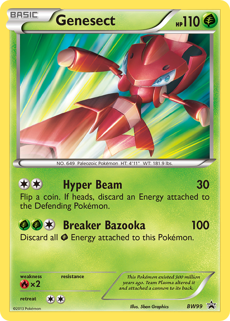 Genesect (BW99) [Black & White: Black Star Promos] - Card Brawlers | Quebec | Canada | Yu-Gi-Oh!
