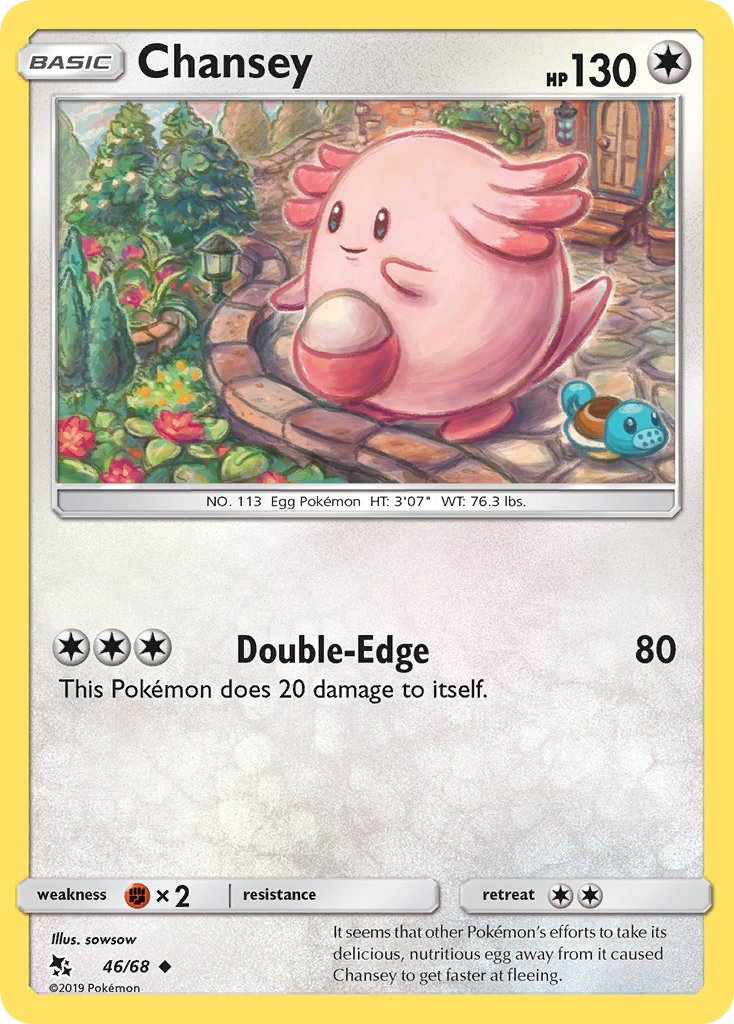 Chansey (46/68) [Sun & Moon: Hidden Fates] - Card Brawlers | Quebec | Canada | Yu-Gi-Oh!