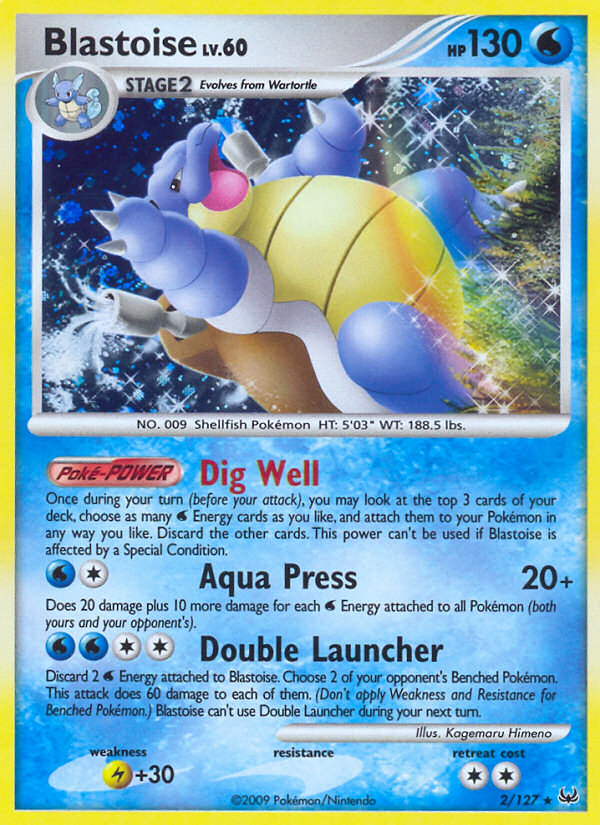Blastoise (2/127) [Platinum: Base Set] - Card Brawlers | Quebec | Canada | Yu-Gi-Oh!