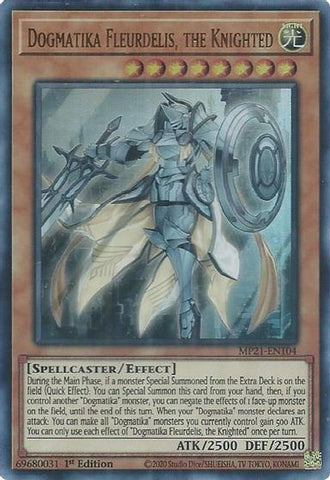 Dogmatika Fleurdelis, the Knighted [MP21-EN104] Ultra Rare - Card Brawlers | Quebec | Canada | Yu-Gi-Oh!