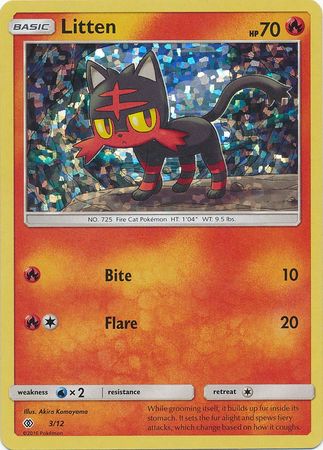Litten (3/12) [McDonald's Promos: 2017 Collection] - Card Brawlers | Quebec | Canada | Yu-Gi-Oh!