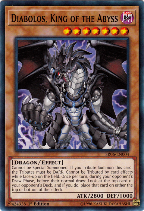 Diabolos, King of the Abyss [SR06-EN004] Common - Card Brawlers | Quebec | Canada | Yu-Gi-Oh!