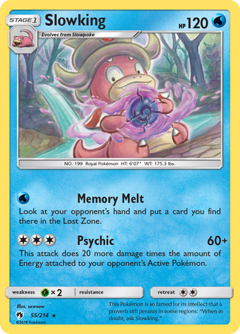 Slowking (55/214) [Sun & Moon: Lost Thunder] - Card Brawlers | Quebec | Canada | Yu-Gi-Oh!