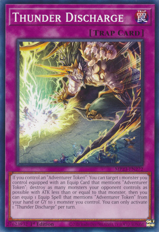 Thunder Discharge [MP23-EN272] Common - Card Brawlers | Quebec | Canada | Yu-Gi-Oh!