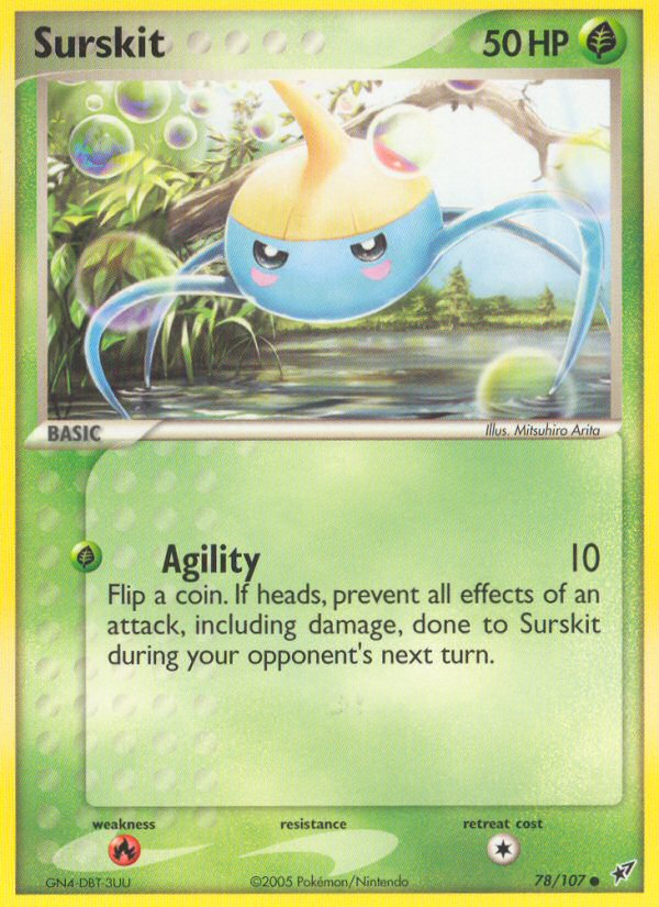 Surskit (78/107) [EX: Deoxys] - Card Brawlers | Quebec | Canada | Yu-Gi-Oh!