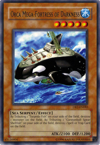 Orca Mega-Fortress of Darkness [DR2-EN085] Rare - Card Brawlers | Quebec | Canada | Yu-Gi-Oh!