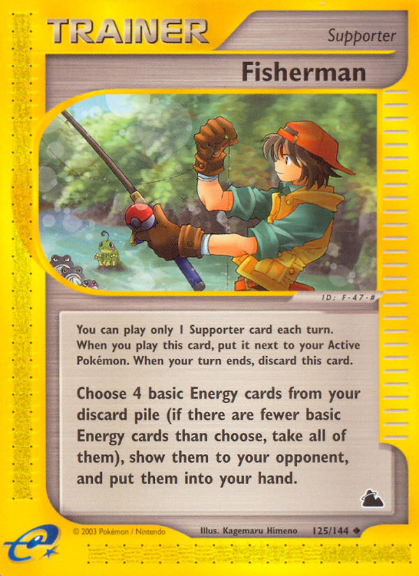 Fisherman (125/144) [Skyridge] - Card Brawlers | Quebec | Canada | Yu-Gi-Oh!