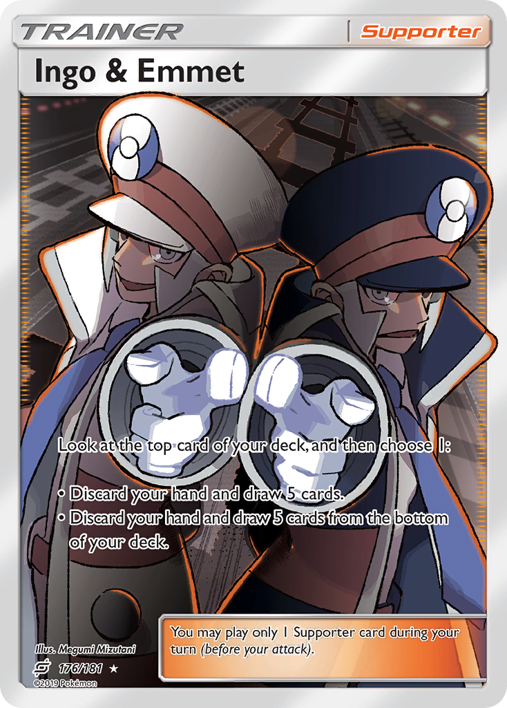 Ingo & Emmet (176/181) [Sun & Moon: Team Up] - Card Brawlers | Quebec | Canada | Yu-Gi-Oh!