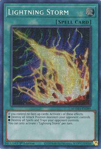 Lightning Storm [MAMA-EN089] Ultra Pharaoh's Rare - Card Brawlers | Quebec | Canada | Yu-Gi-Oh!