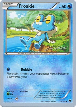 Froakie (38/122) (Ninja Blitz - Cody Walinski) [World Championships 2016] - Card Brawlers | Quebec | Canada | Yu-Gi-Oh!