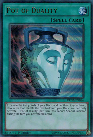 Pot of Duality [DUSA-EN084] Ultra Rare - Yu-Gi-Oh! - Card Brawlers | Quebec | Canada |