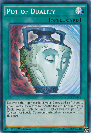 Pot of Duality [SDHS-EN034] Common - Yu-Gi-Oh! - Card Brawlers | Quebec | Canada |