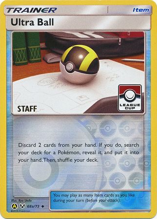 Ultra Ball (68a/73) (League Promo Staff) [Sun & Moon: Shining Legends] - Card Brawlers | Quebec | Canada | Yu-Gi-Oh!