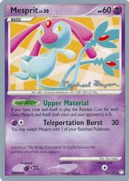 Mesprit LV.30 (14/123) (Happy Luck - Mychael Bryan) [World Championships 2010] - Card Brawlers | Quebec | Canada | Yu-Gi-Oh!