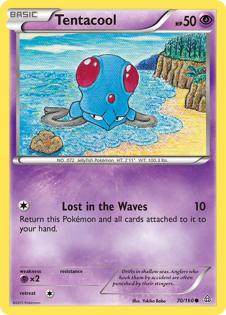 Tentacool (70/160) [XY: Primal Clash] - Card Brawlers | Quebec | Canada | Yu-Gi-Oh!