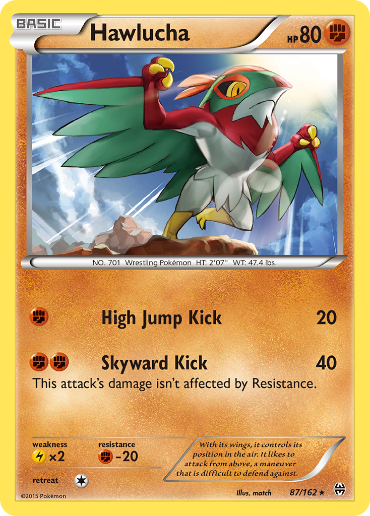 Hawlucha (87/162) [XY: BREAKthrough] - Card Brawlers | Quebec | Canada | Yu-Gi-Oh!